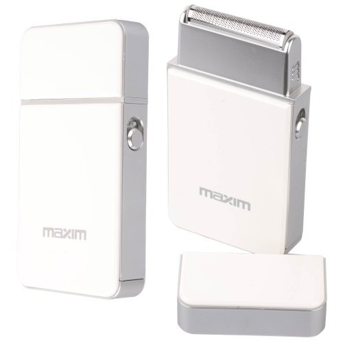 Mens Portable Foil Slim Shaver Battery Operated Travel Slimline Pocket Size