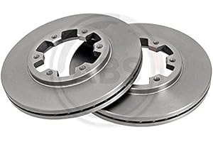 ABS ALL BRAKE SYSTEMS ABS 15994 Discos de Frenos, la Caja Contiene 2 Discos de Freno