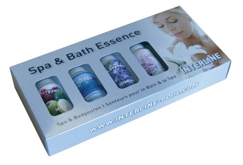 Interline 38305125 Spa-Whirlpool Badeduft Geschenk-set 4x 30 ml