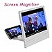 Price comparison product image Diadia Screen Magnifier,Dizaul Cell Phone 3D HD Movie Video Amplifier with Foldable Holder Stand for iPhone X/8/8 Plus/7/7 Plus/6/6s/6 Plus/6s Plus and All other Smart Phones (White)