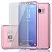 Produktbild Galaxy S8 Hülle, Galaxy S8 Plus Case 360 Grad Full Body Case Shockproof Protective Cover + HD Clear TPU Displayschutzfolie Handyhülle Backcover Hartschale Schutzhülle Rückseite (Galaxy S8, Rosé Gold)