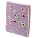 Batch of 4 sets of cutted Nail files - Cute Owl design - Fancy manicure - Pocket Nail File