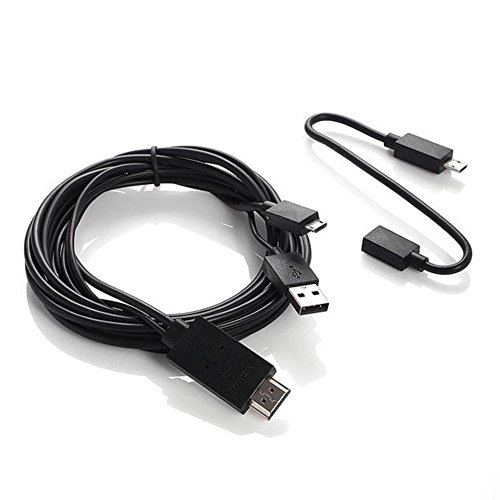 Pistazie MHL KIT UNIVERSAL MHL Micro-USB auf HDMI-Kabel 6,5 Füße Adapter 1080p HDTV für Galaxy S5 S4 S3 Note 4 Note 3 Note 2 Galaxy Tab 3 8.0 HTC LG Sony und mehr mhl-feature Telefon - 3