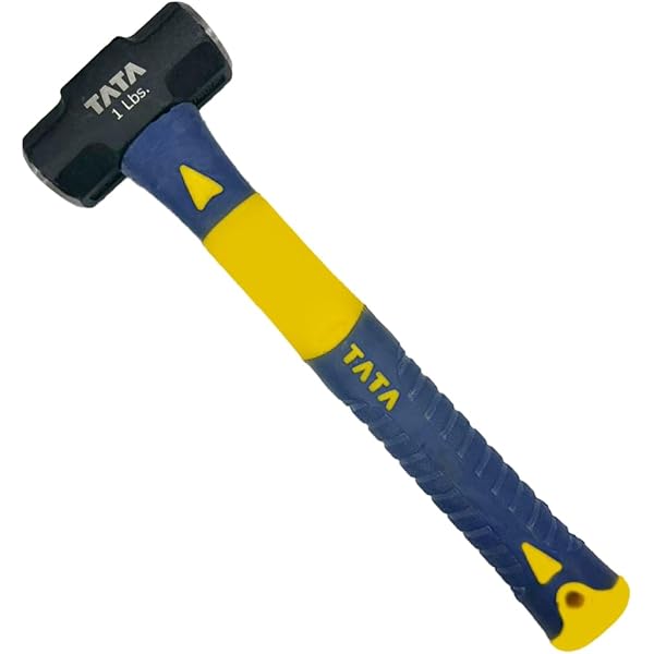 KAITO Sledge Hammer with Fiber Handle | Heavy Duty Forged Steel