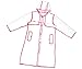 EVA VINYL RAINCOAT WOMEN GIRLS TRANSPARENT FASHION RUNWAY STYLE RAIN COAT 106CM