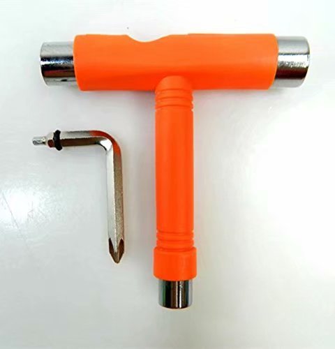 TOOGOO(R) Noir T SKATE-BOARD ROLLER PATINAGE SURPUISSANT MULTI T OUTIL NOUVEAU