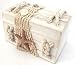 Produktbild Holz Deko Box Truhe Schatulle Schatztruhe Seestern ca. 14x10x10cm