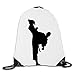 Produktbild GONIESA Creative Design Martial Arts Male Drawstring Backpack Sport Bag for Men and Women