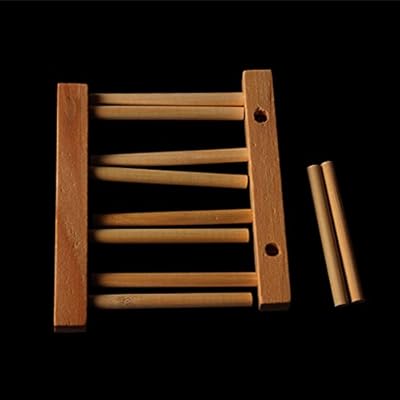 Gazechimp Holz Küche Tellerständer Aufsteller Geschirrhalter Halter