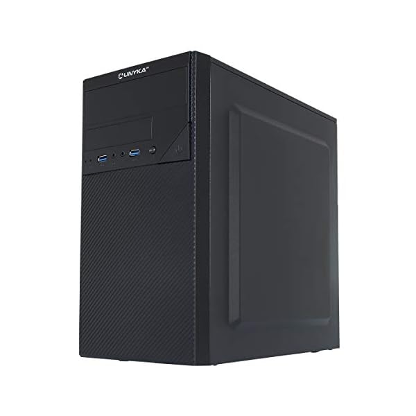 UNYKAch Aero C20 MATX - Caja Ordenador con Fuente 500 W, 2xUSB 3.0 Negro - Image 3