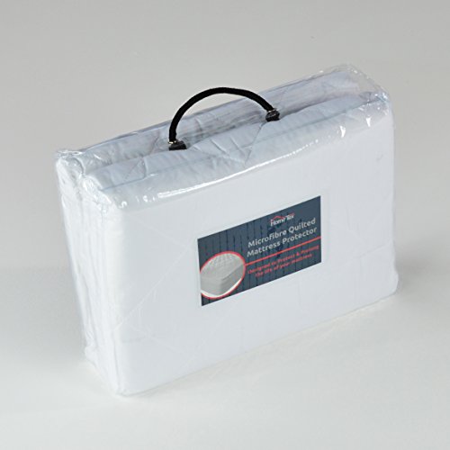 Hometex biosafe Gesteppter Matratzenschutz, Polycotton, King Size - 3