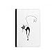 Produktbild beatChong Neigekopf Schwarze Katze Halloween Animal Silhouette Pass-Halter-Reise-Brieftasche Abdeckungs-Fall Karten-Geldbeutel