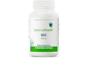 Seeking Health NAC - Antioxidant and Immune Support Dietary Supplement - for Healthy Liver - Huge Respiratory Health Boost - N-Acetyl-l-Cysteine 90 Vegetarian Capsules