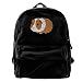 Produktbild Rucksäcke, Daypacks,Taschen, Unisex Classic Canvas Backpack Color Mouse Unique Print Style,Fits 14 Inch Laptop,Durable,Black