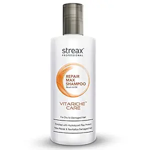 Streax Pro Vitariche Repair Max Shampoo, 300ml