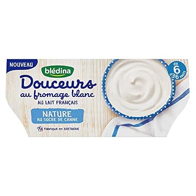 Blédina 12 Douceurs au Fromage Blanc Nature Sucré (3 packs de 4)