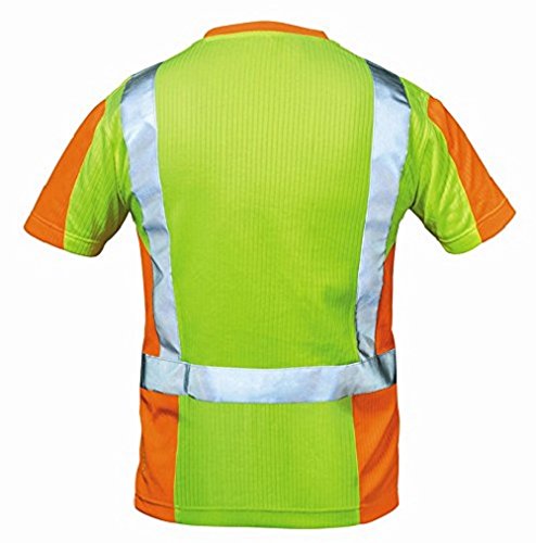 Elysee Warnschutz T-Shirt „Utrecht“ Größe, 1 Stück, M, gelb/orange, 22715-M - 2