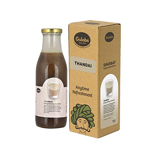 Gulabs 100% Natural Gulabs Thandai, 500 ml