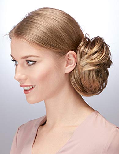 Hothair le Undone Chignon Ginger Marron
