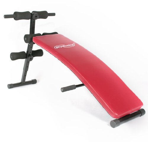 Bauchtrainer Sit-up Bank klappbar inkl. gepolsterte Beinfixierung