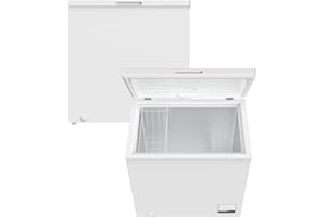 PKM GT200E Gefriertruhe/199 Liter Fassungsvermögen/39 dB/Dual Modus: Sowohl für Kühlen als auch Gefrieren geeignet/Drahtkorb/4 Sterne Gefrierfach/Freistehend/Inklusive 180 cm Anschlusskabel