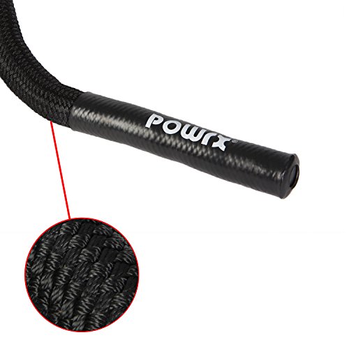 Battle Rope Schwungseil Länge 15m Durchmesser 3,8 cm oder 5 cm / Trainingsseil Sportseil Schlagseil Fitness Tau Schlangenseil - 3