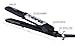 MADAMI Steam Hair Straightener for Argan Oil Infusion Treatment 2-in-1 Straighten and Curling, Professional Ceramic Tourmaline Spray Flat Iron with Locking Switch, 1 1/4 inch Vapor Conditioning Plates, Matte Black