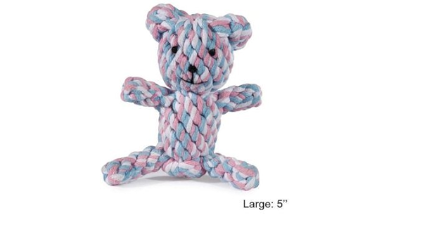 rope teddy bear dog toy