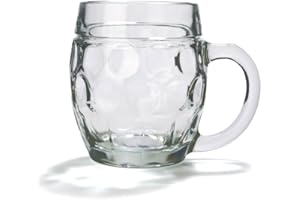 STÖLZLE LAUSITZ Stölzle Oberglas Tübinger - Juego de 6 jarras de cerveza (0,5 L, 0,5 L, 0,5 L, apto para lavavajillas, cristal de soda de lima)