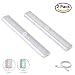 Produktbild Motion Sensor Lichter, sumhen, 10 LED USB wiederaufladbare Kabellose, 3 m magnetisch Aufklebbarer überall batteriebetrieben & #-2, automatische An/Aus oder Ankleben für Mauer, Wandschrank Schrank, Kleiderschrank, Treppen, (Washroom, Pure)