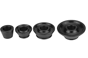 Greensen Cono de centrado de equilibrador, Cono de equilibrador de Ruedas, Conos de equilibrado de Ruedas de 4 Piezas, Kit de Cono cónico de equilibrado de Ruedas estándar, 40 mm