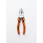 BISSO 1. Kalite Profesyonel Kombinasyon Pensesi 7 İn&ccedil; 180 mm - Y&uuml;ksek Kalite Krom Vanadyum &Ccedil;elik (Cr-V), Ergonomik İzoleli Sa
