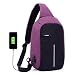 Produktbild TUDUZ New Laptop-Rucksack Reiserucksack Umhängetaschen Diebstahl Notebook Schultasche mit USB-Anschluss für Männer Schule/Sport