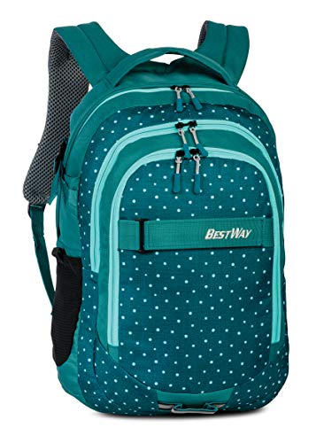 Preisvergleich Produktbild BestWay Evolution Rucksack Schulrucksack Laptoprucksack Petrol Daypack