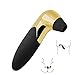 Produktbild Cli-Toris GS-Pot Saugen Womanizer Vibratoren, Körperstimulator Vibration - Erwachsene Spielzeug für Frau, 12 Saugmodus, 12 Vibrationsmodus - Silikon Wasserdicht - USB-Aufladung, Schwarz