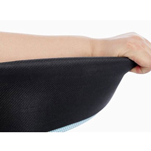 Anti-Rutsch Computer Gummi Mousepad Mousemat Gaming Mäuse Mauspads Matte für PC Laptop – Schwarz mit Grün-Rand, 300 * 700 * 2mm - 6