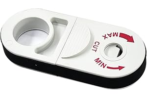 Yoiimiya Universal Network Wire Stripping Tool for Cat5E, Cat6,Cat7, Cat8 - Coaxial Cable Stripper, Pocket Cable Stripper Tool Easy to Use