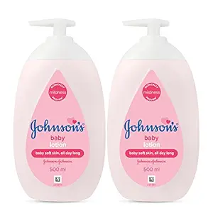 Johnsons Baby Lotion 500ml (Pack of 2)
