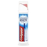 Colgate Advanced White Toothpaste Pump, 100 ml