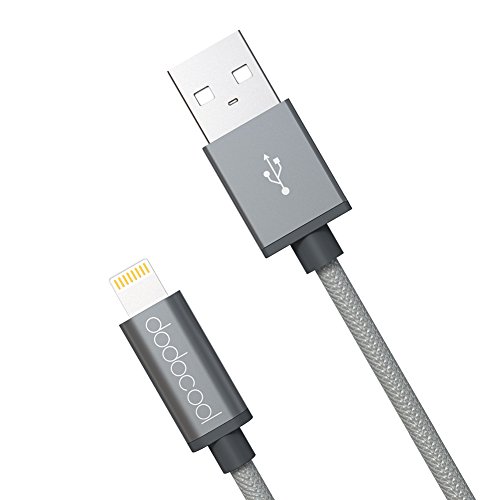 dodocool Lightning Kabel [Apple MFi zertifiziert] 8 pin Applekabel Datenkabel Verbindungskabel USB Kabel Syncing kabel für iPhone iPad ipod 10ft / 3m Weltraum Grau - 9