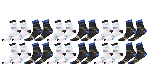 Krystle Ankle Socks Pack Of 12 Pair RS.275 (77.00% Off) - Amazon