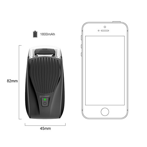 ONEU Fahrrad Licht , Cree LED Smart Fahrradbeleuchtung USB Wiederaufladbare Frontlicht Starke Wasserdicht Kontrollleuchte Deutschland Stvzo Standard - 5