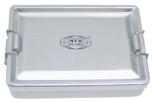 Wasserdichte Aluminiumbox, silber