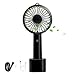 Produktbild USB Mini Ventilator, Ifecco Handventilator Tragbarer Tischventilator Lüfter mit Aufladbarem 2600mAh Batterie für Reisen, Büro und Zuhause (Schwarz)