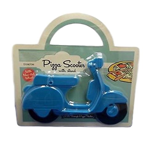 Eddingtons blau Lambretta Scooter Pizzaschneider