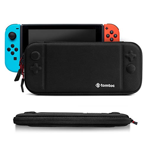 tomtoc Slim Case fr Nintendo Switch, Ultra-dnn 4cm dick Hartschale Hlle Aufbewahrungstasche Tragetasche, kompatibile mit Switch Konsolle und 8 Spielkarten, Schwarz tomtoc Slim Case fr Nintendo Switch, Ultra-dnn 4cm dick Hartschale Hlle Aufbewahrungstasche Tragetasche, kompatibile mit Switch Konsolle und 8 Spielkarten, Schwarz