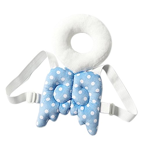 comprare on line Proteggere bambino testa Cuscino,Ali ANGTUO Protezione Bambino Bambino sveglio capo capolettera Resistenza carter di protezione per il bambino Walkers prezzo