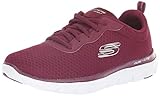  Skechers Flex Appeal 2.0-newsmaker, Entrenadores para Mujer, Rojo (Burgundy), 38 EU