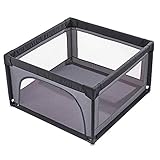 【Clean Limpieza fácil Designed】: diseñado con paredes de malla ventiladas y un fondo de tela Oxford para una fácil limpieza. Simplemente lávelos a mano y limpie con un paño húmedo y jabón para mantenerlos frescos e higiénicos.