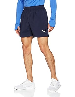 Puma Ess Woven 5` Short Homme, Peacoat, FR : L (Taille Fabricant : L)